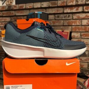 Nike Interact Run Road Running Shoes College Navy Blue FD2291-403 Men’s Sizes
